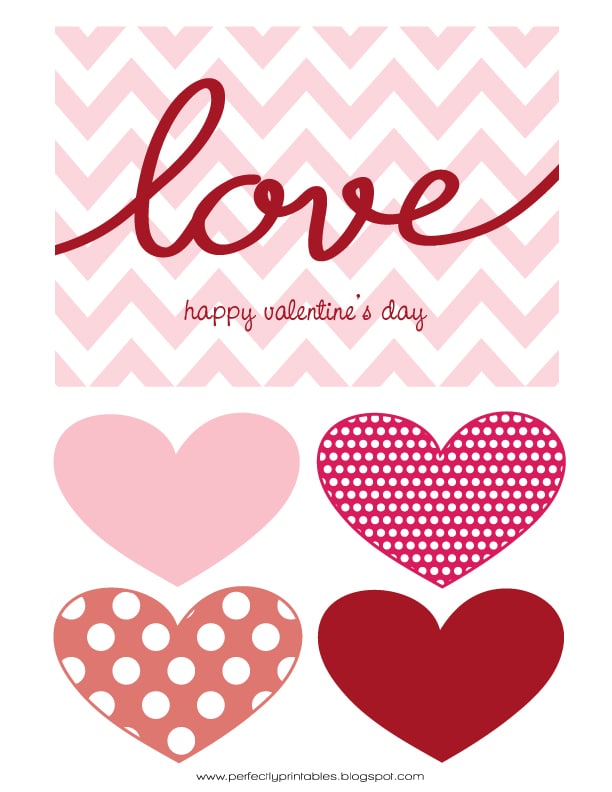 Free Valentine s Day Printables Pretty My Party