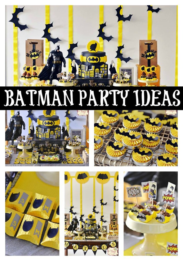 batman birthday party ideas for girls