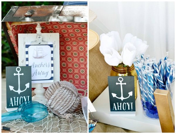 Nautical First Birthday Party - Pretty My Party
