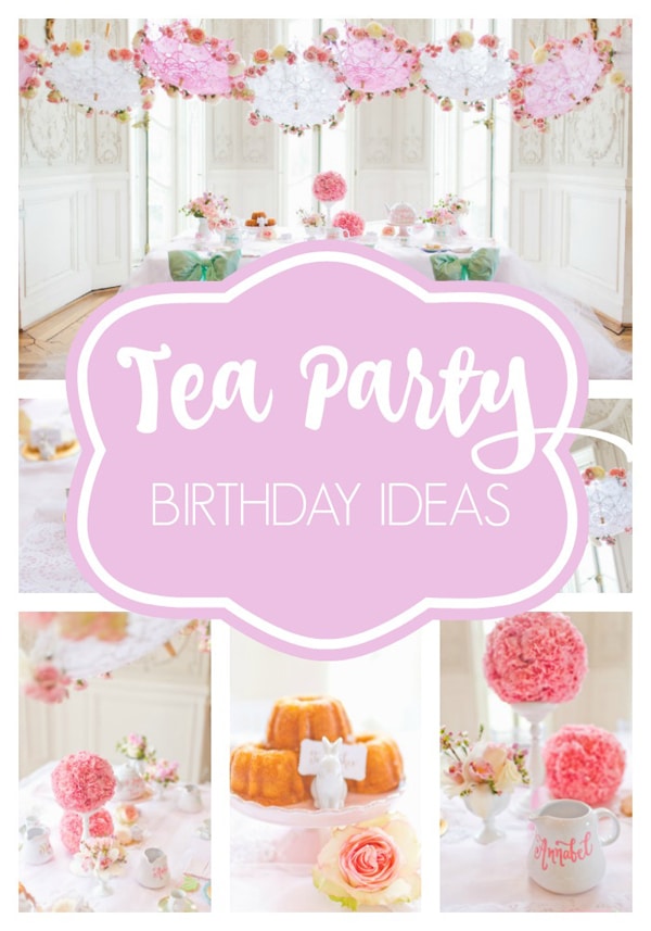 Creative Converting Floral Tea Party Banner