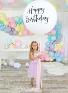 Sorbet Pastel Balloon Themed Party Pretty My Party