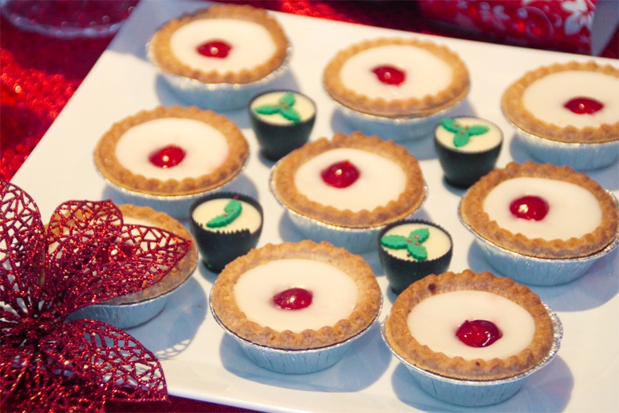 Red and White Holiday Dessert Table - Pretty My Party