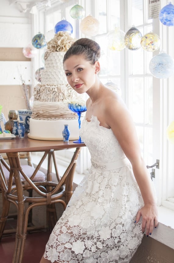 Gorgeous Blue Bridal Shower Shoot - Pretty My Party