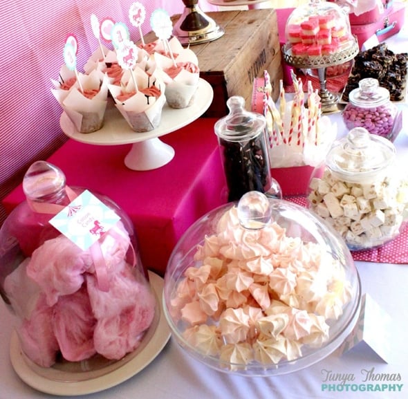 Pink Carousel Themed Birthday - Pretty My Party