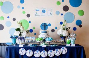 Fun Confetti First Communion Celebration - Pretty My Party