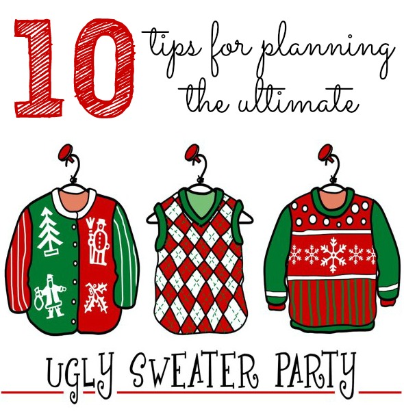 10 Tips for Throwing an Ugly Christmas Sweater Party