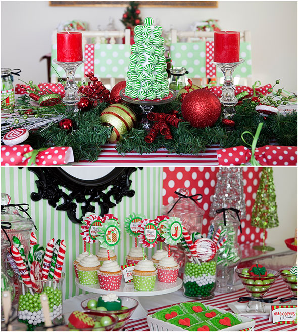 Grinch Inspired Holiday Party