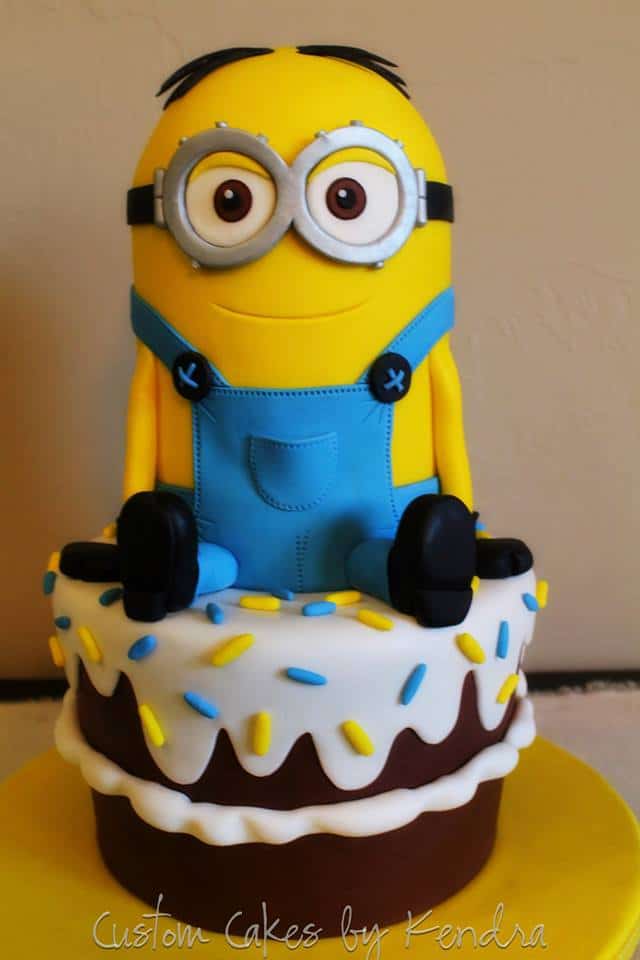 Order 9th Birthday Minion Cake 3 Kg Online | IndiaCakes