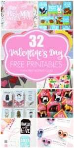 32 Free Valentine's Day Printables - Pretty My Party