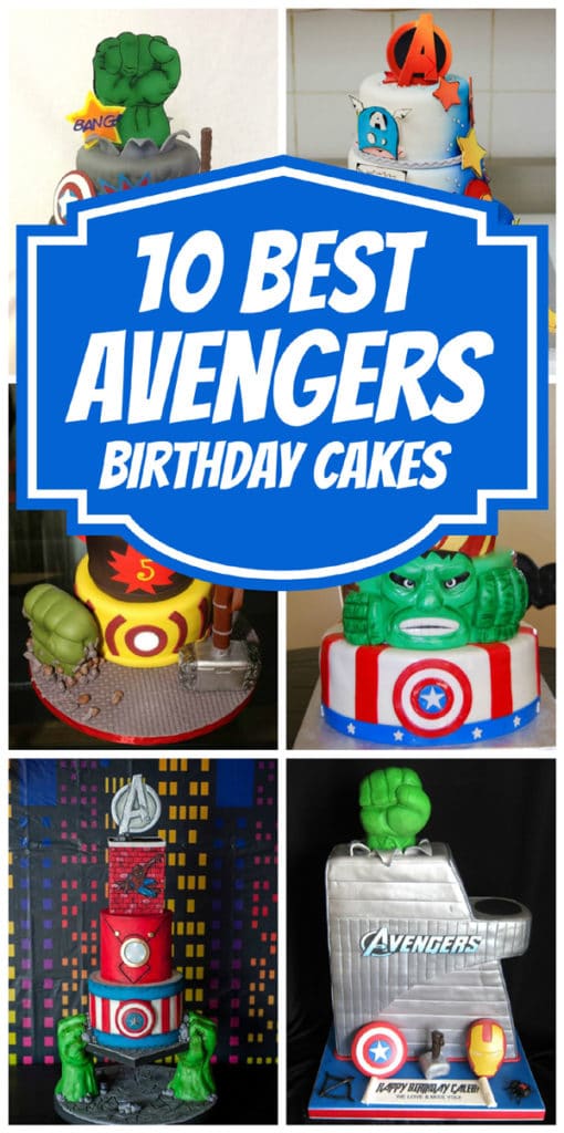 Avengers Kids Birthday Cake - Customized Cakes in Lahore