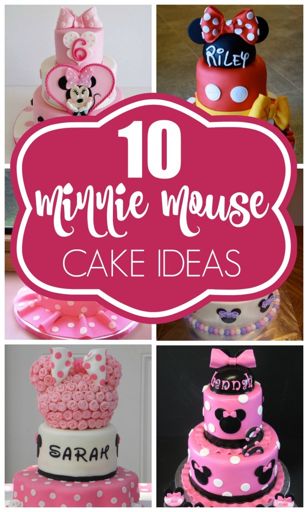 Minnie Mouse Birthday Cake Ideas Images (Pictures)