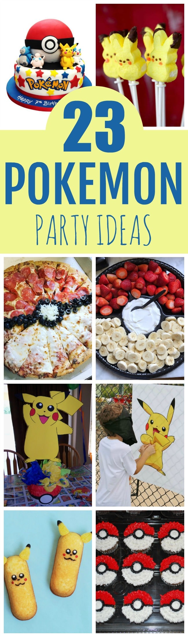 DIY Pokemon Birthday Party Ideas for the Best Birthday Ever