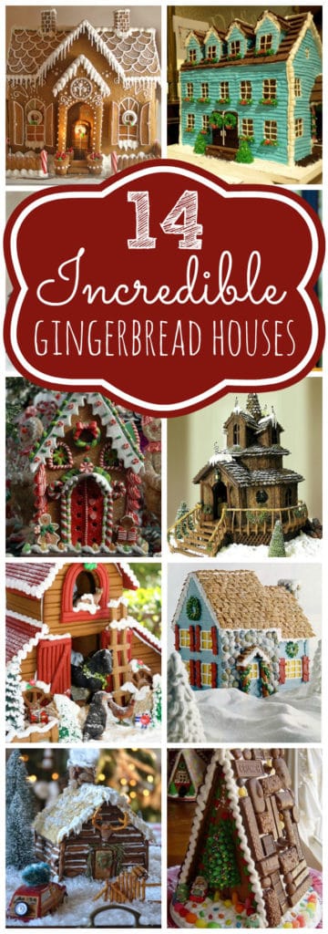 14 Incredible Gingerbread Houses - Pretty My Party