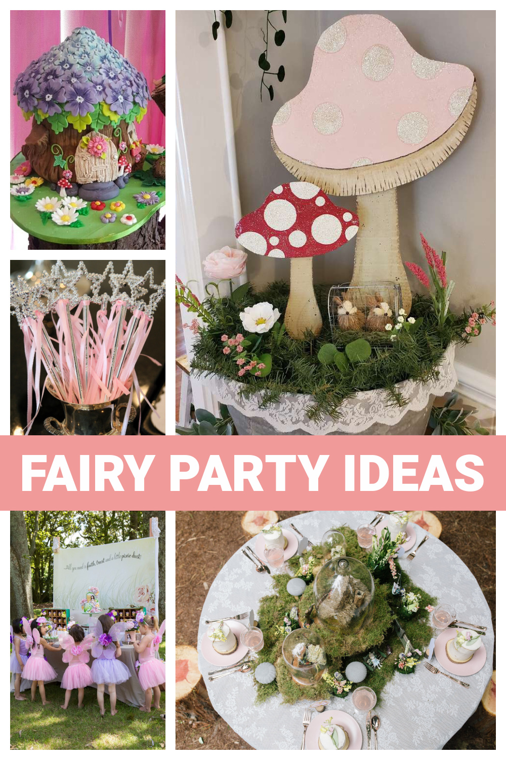 Fairy birthday party ideas for girls - A Pretty Celebration