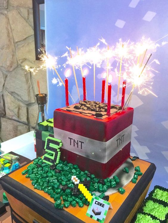20 Kids Minecraft Party Ideas Pretty My Party
