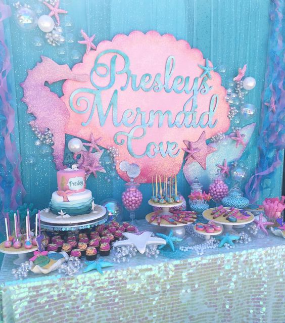 30+ Mermaid Party Ideas - Happiness is Homemade