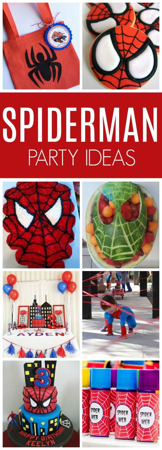 Spiderman Birthday Party Ideas - Party Ideas for Real People