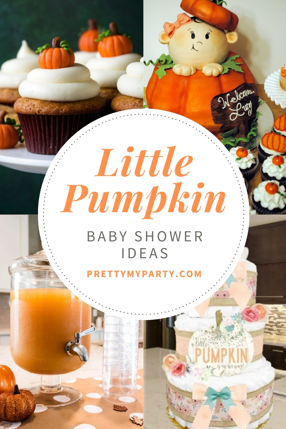 21 Little Pumpkin Baby Shower Ideas - Pretty My Party