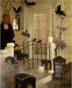 11 Halloween Front Porch Decorating Ideas - Pretty My Party