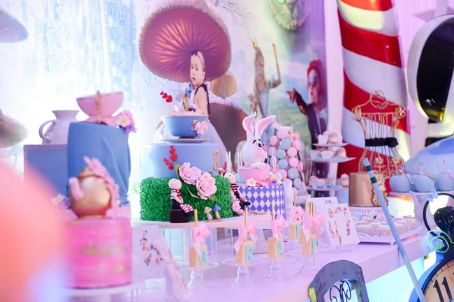 Linnea's Alice in Wonderland Theme Party – 1st Birthday