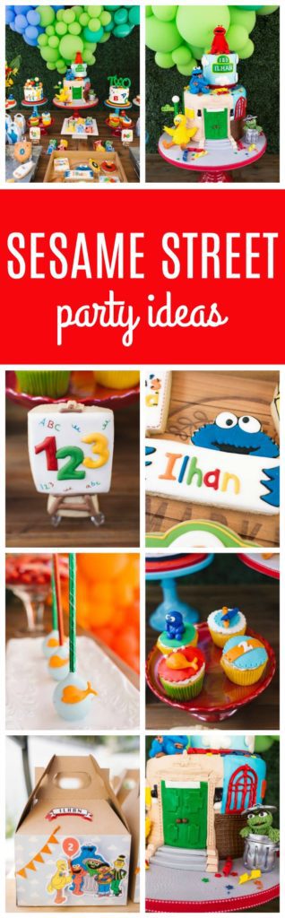 Colorful Sesame Street Themed Birthday Party - Pretty My Party