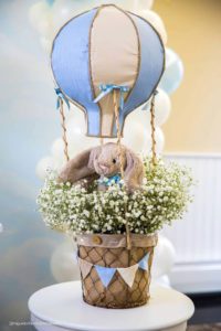 Boy's Hot Air Balloon First Birthday - Hot Air Balloon Party Ideas