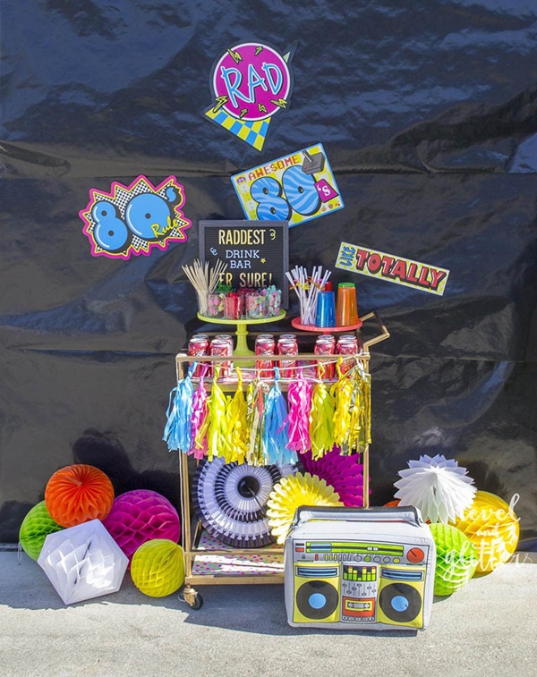 Totally Epic 80s Theme Party Ideas - Pretty My Party