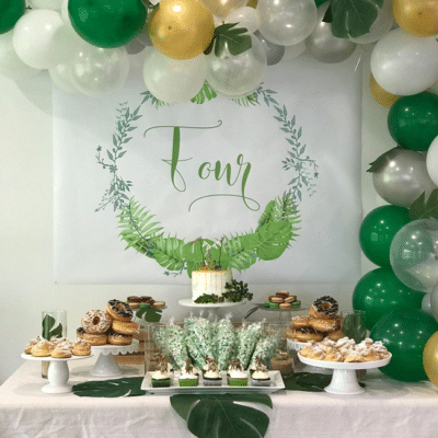 Modern Jungle Theme Party - Jungle Birthday Party - Pretty My Party