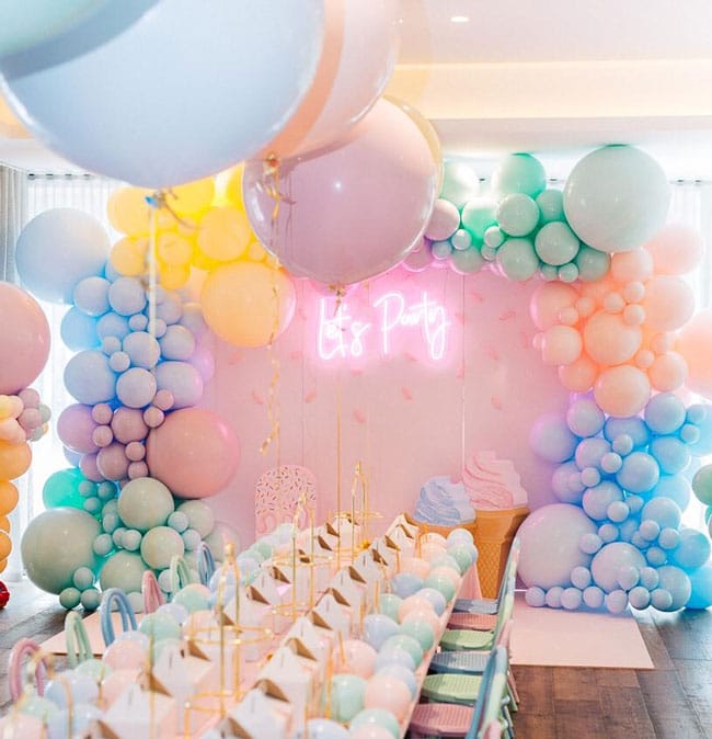 Pretty Pastel Ice Cream Birthday Party - Pretty My Party