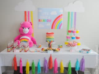 14 Colorful Care Bears Party Ideas - Pretty My Party