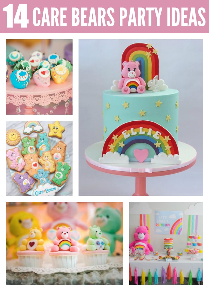 14 Colorful Care Bears Party Ideas - Pretty My Party