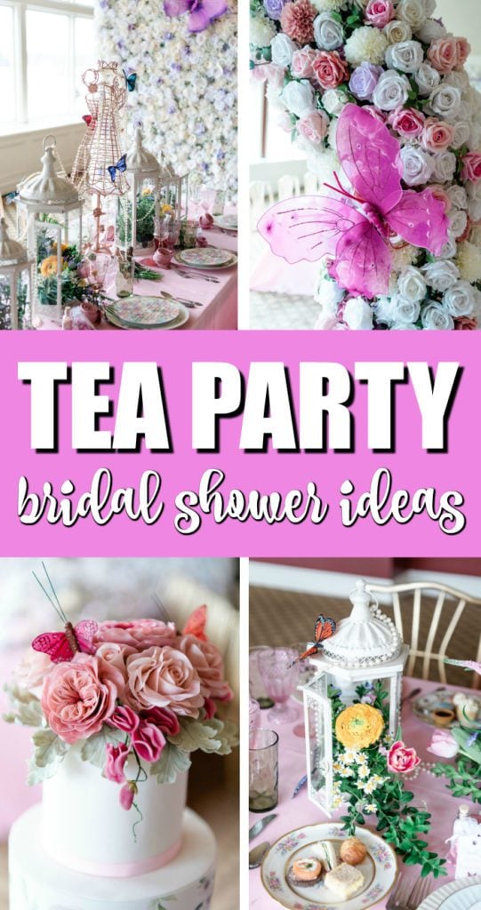 Gorgeous Floral High Tea Bridal Shower - Pretty My Party