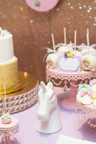 Sparkling Unicorn Birthday Party - Pretty My Party