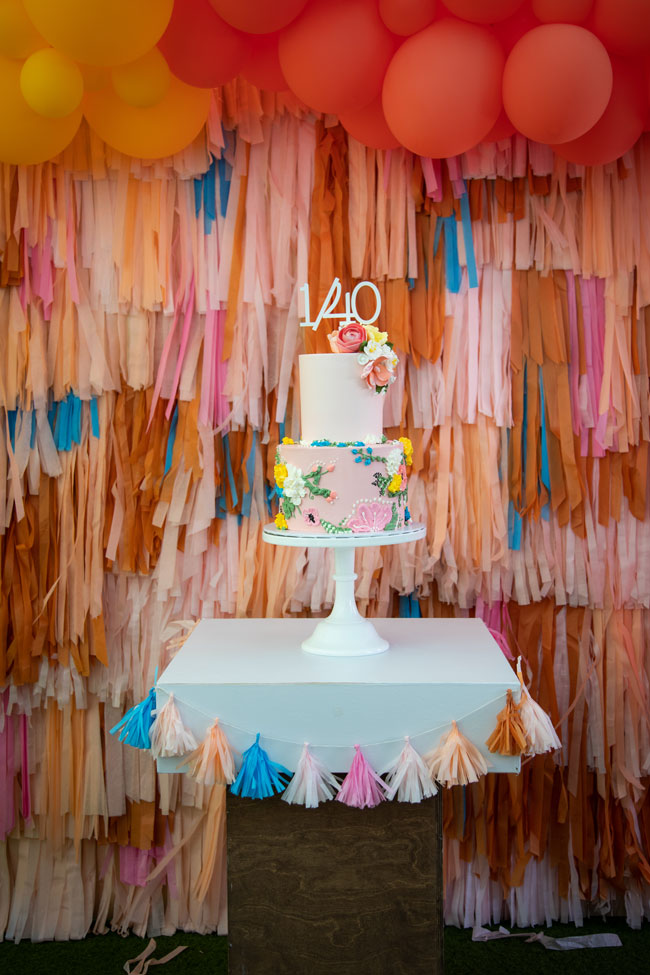 Colorful Floral Birthday Party - Pretty My Party