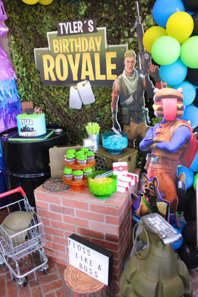 Epic Fortnite Battle Royale Party - Pretty My Party - Party Ideas