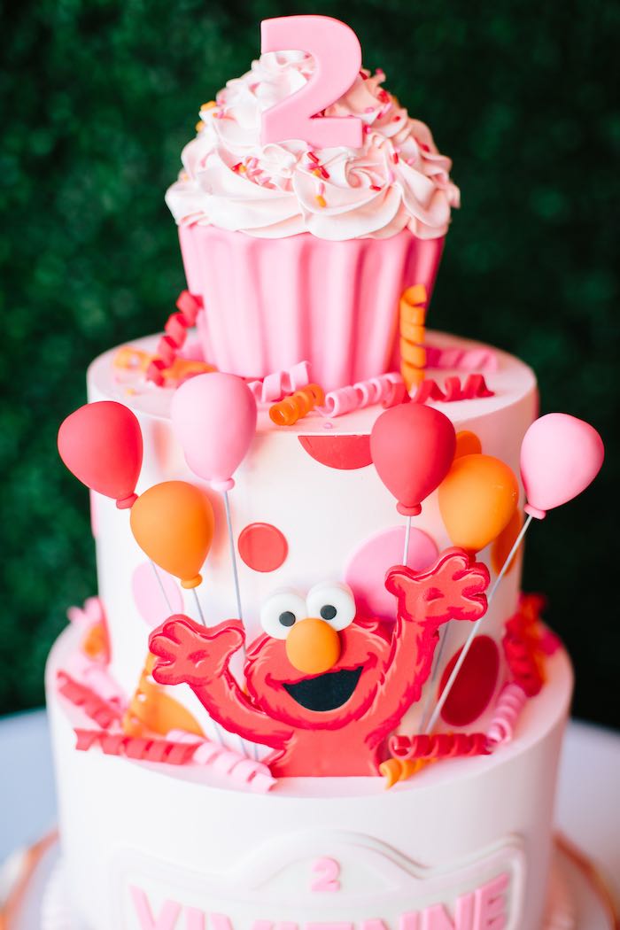 Sesame Street birthday party - fit for a 2-year-old girl!