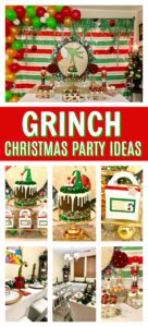 Grinch Themed Christmas Party - Pretty My Party