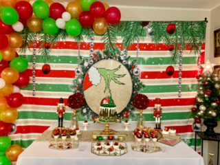 Grinch Themed Christmas Party - Pretty My Party