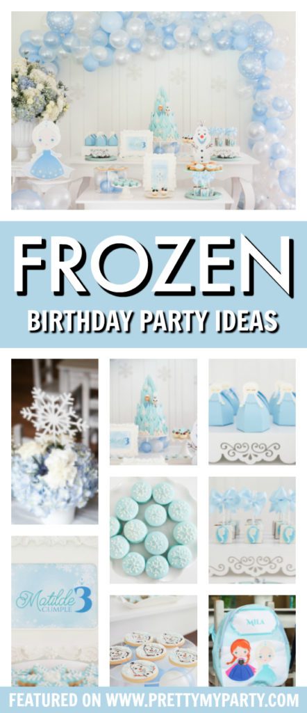 Frozen Themed 3rd Birthday Party - Pretty My Party