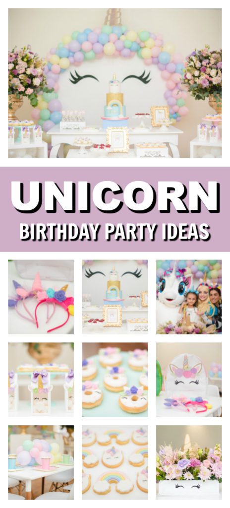 Pastel Unicorn Rainbow Party - Pretty My Party