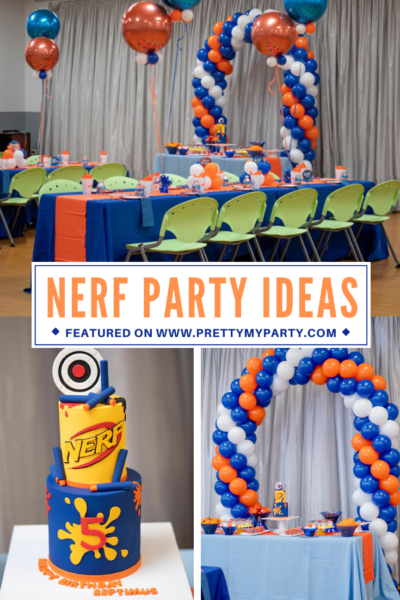 Nerf Themed Birthday Party - Pretty My Party