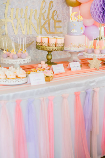 Pastel Twinkle Twinkle Little Star 1st Birthday - Pretty My Party