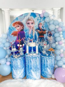 Frozen Themed Sleepover Party - Pretty My Party