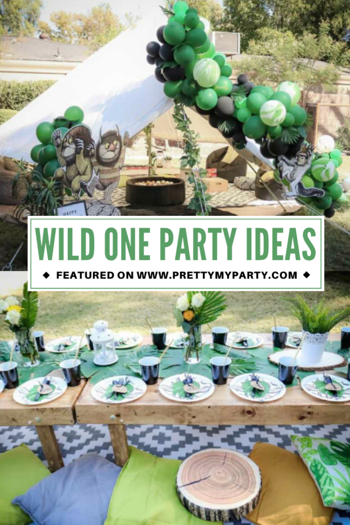 Wild One Theme 1st Birthday - Pretty My Party