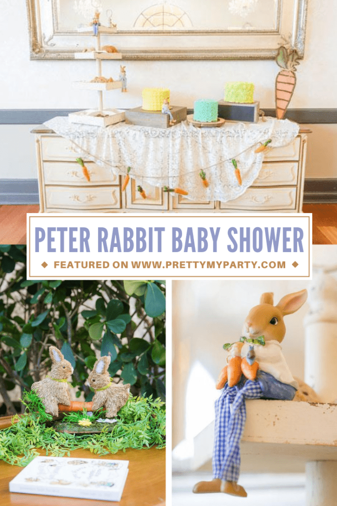 Peter Rabbit Inspired Baby Shower - Pretty My Party