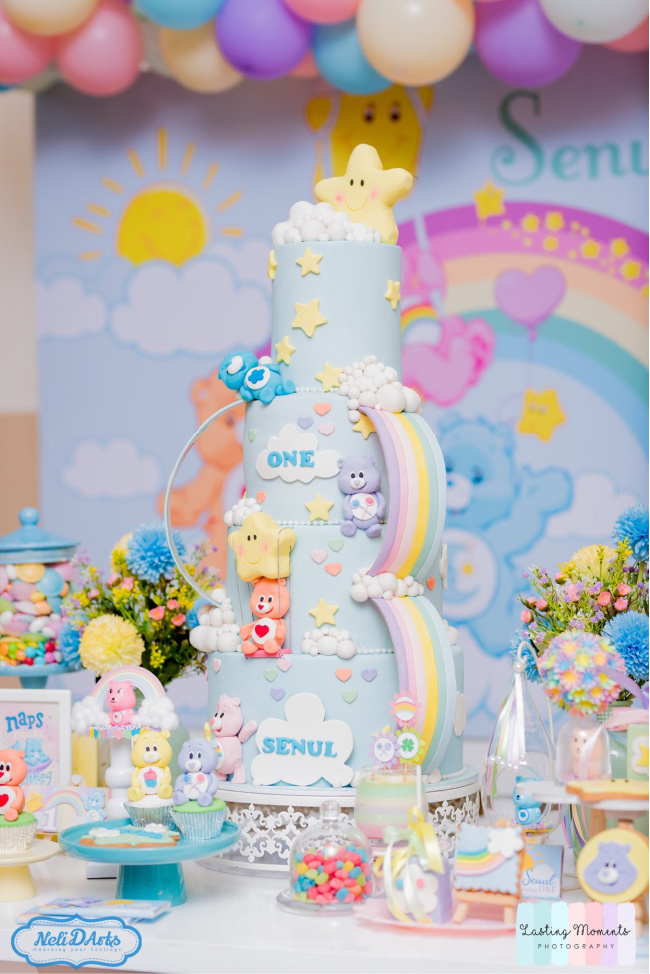 Care bears Centerpieces, Care Bears birthday Party Supplies
