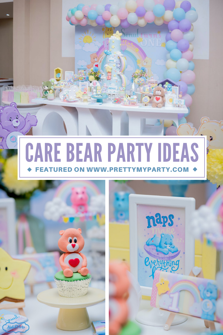 Care Bear Birthday Decoration Care Bears Party Supplies Care Bear