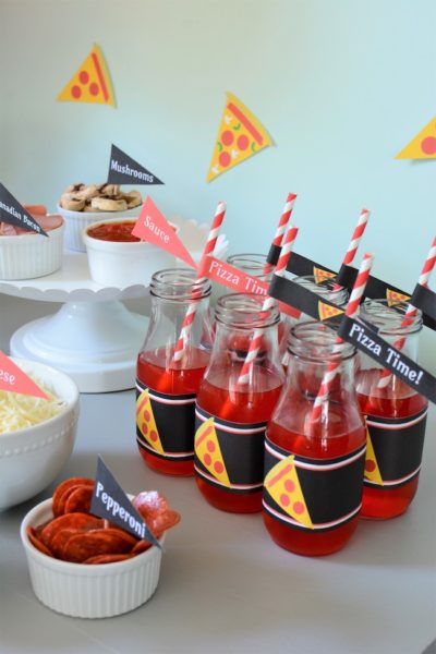 Make Your Own Pizza Party - Pretty My Party