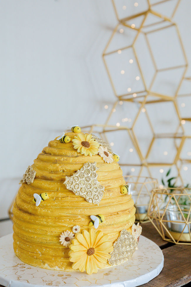 What Will It Bee Bee Theme Party Cake Swab Party Decoration - Temu