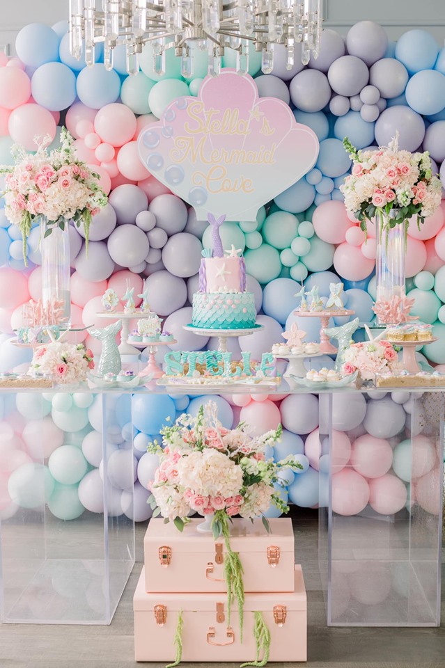 Pastel Painting + Art Themed Birthday Party